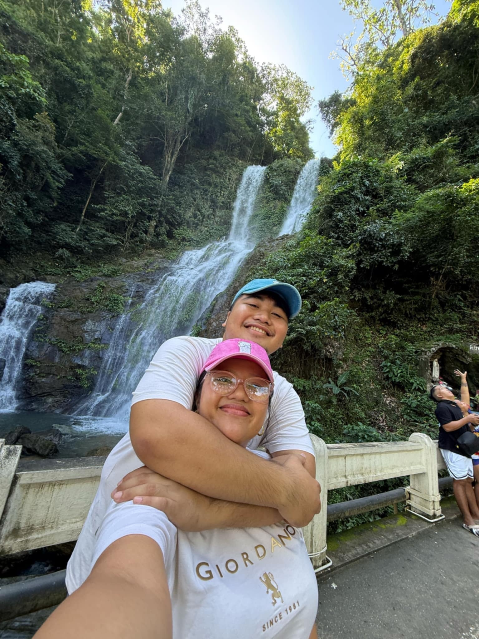 Jonas and Aliyah at Tamaraw Falls