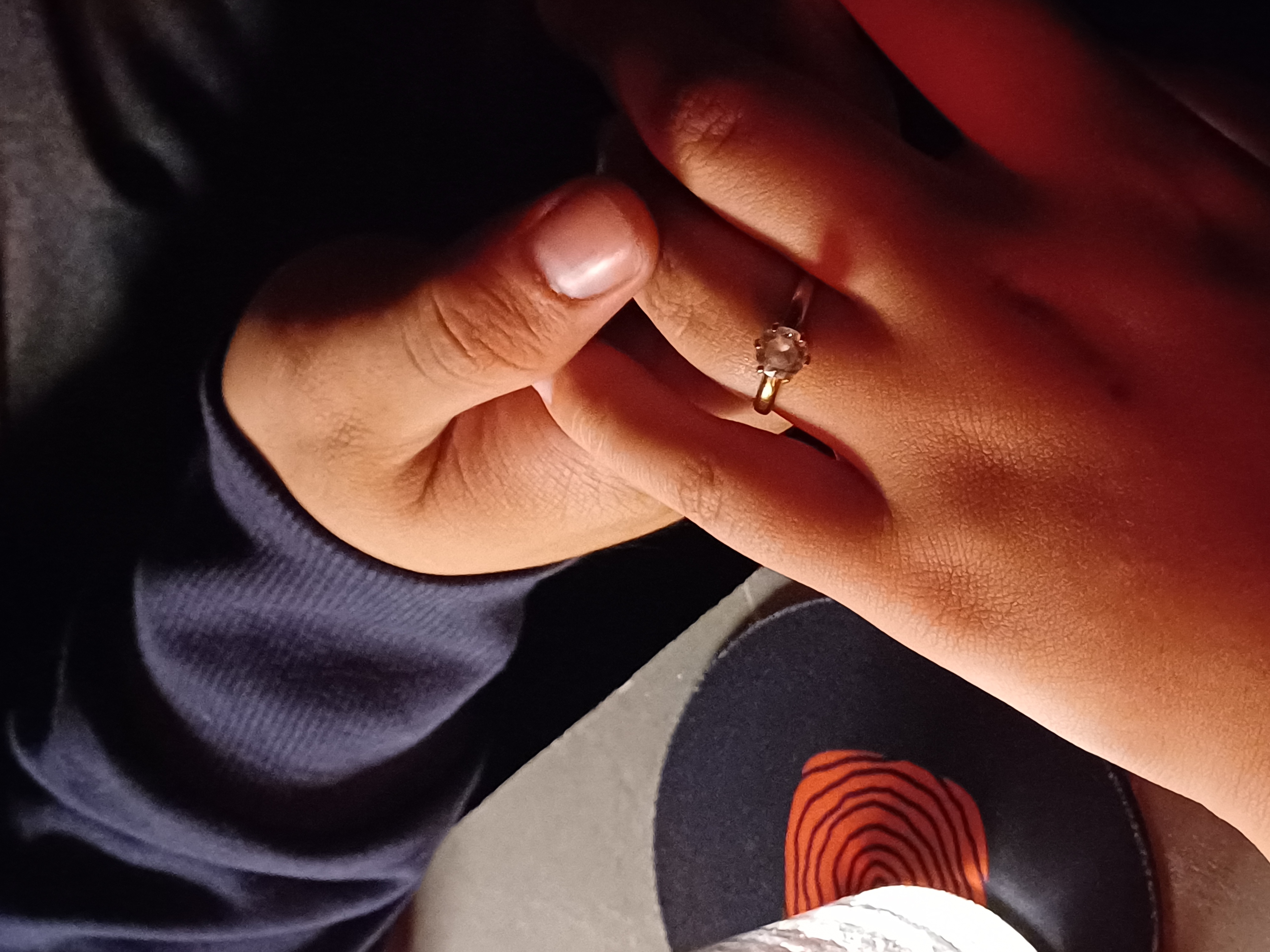 Aliyah and Jonas's engagement ring