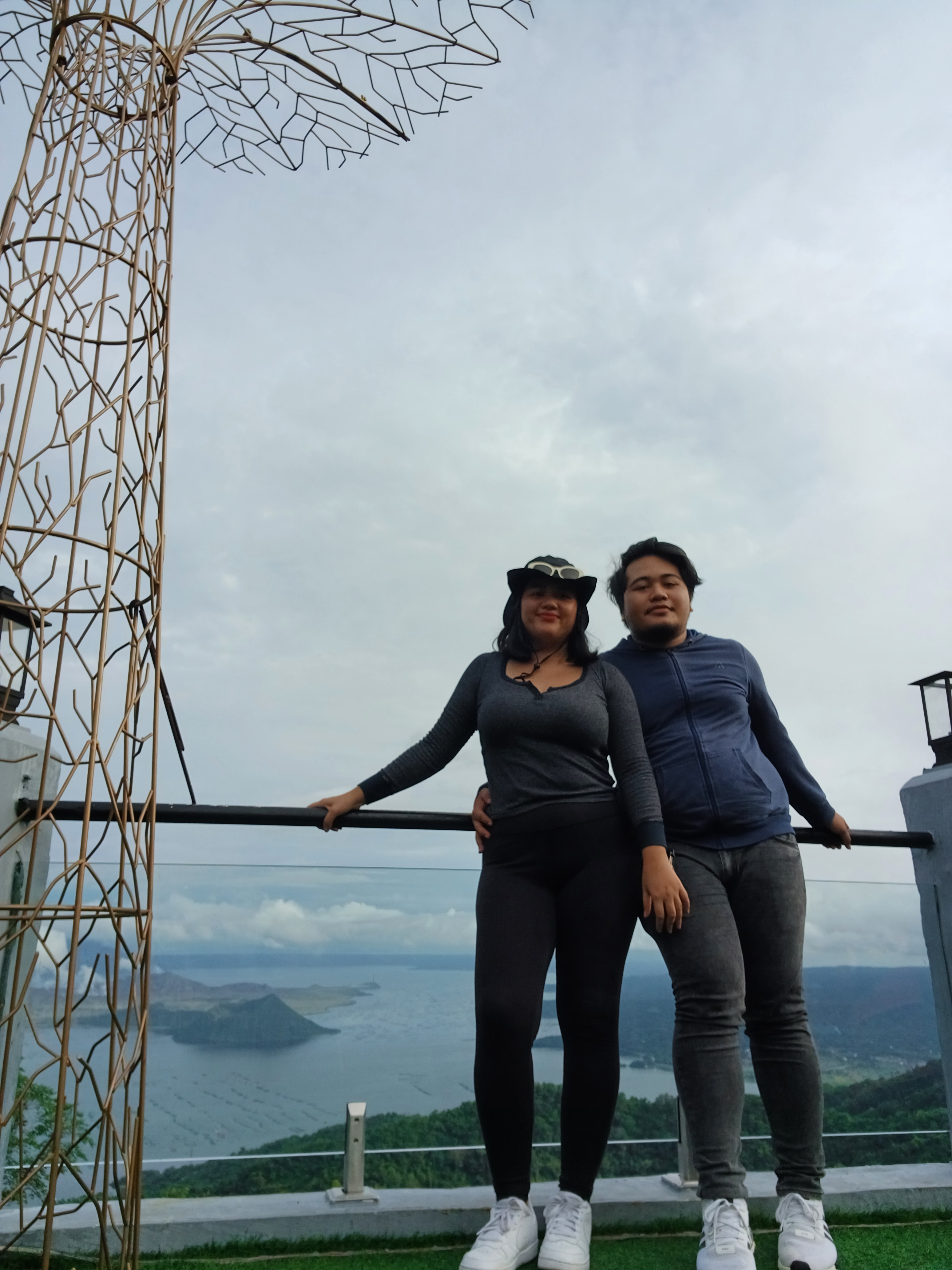 Aliyah and Jonas in Tagaytay