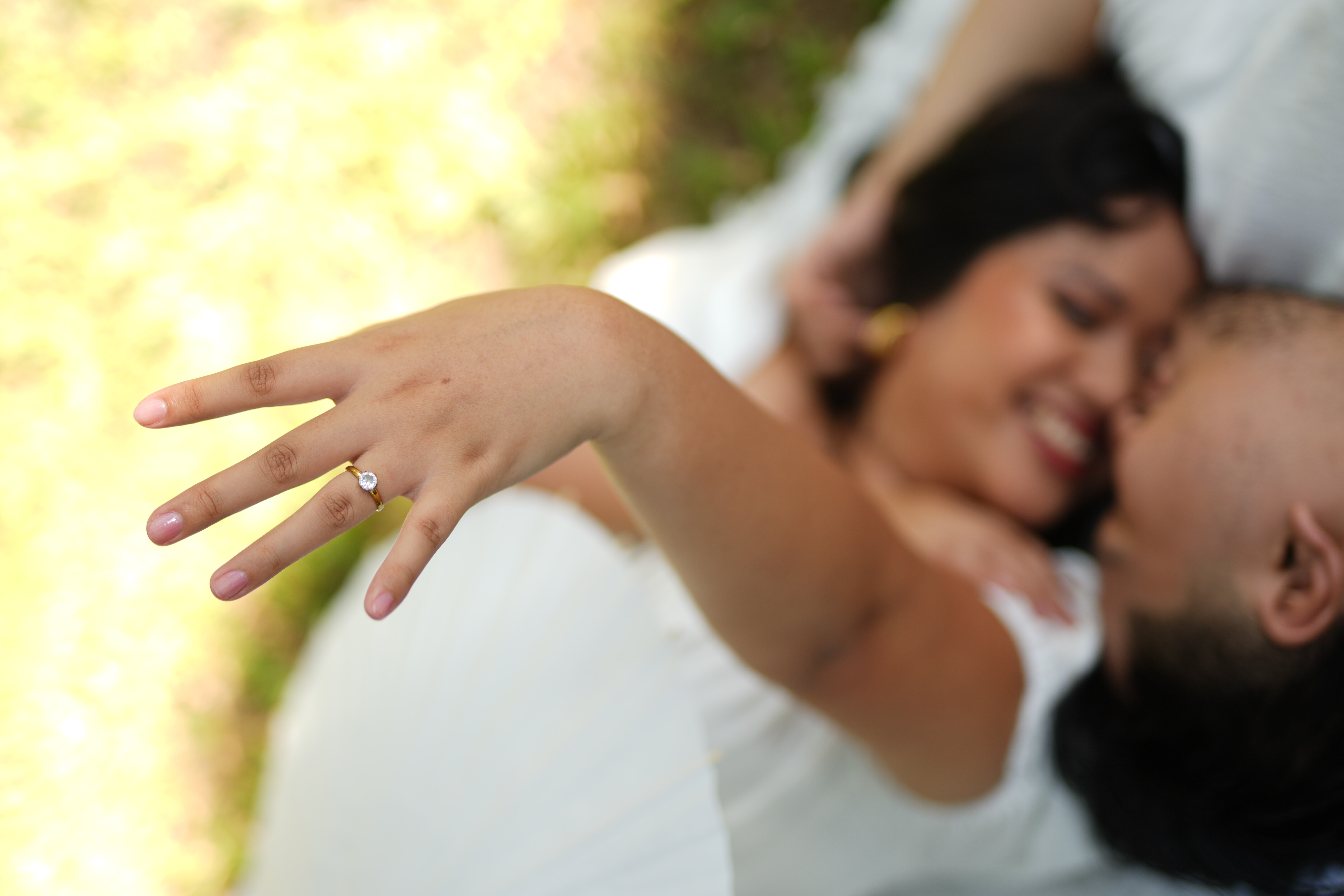 Aliyah and Jonas's engagement ring